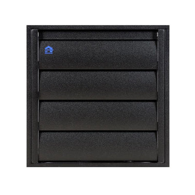 Renson 1057998 - dampkaprooster 433 (173x173) ral 9005 zwart | 2 stuks