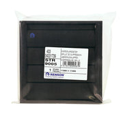 Renson 1057998 - dampkaprooster 433 (173x173) ral 9005 zwart | 2 stuks - afbeelding 4