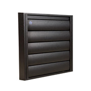 Renson 1057999 - dampkaprooster 433 (210x210) ral 9005 zwart | 2 stuks - afbeelding 1