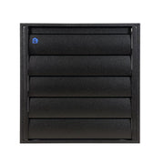 Renson 1057999 - dampkaprooster 433 (210x210) ral 9005 zwart | 2 stuks - afbeelding 2