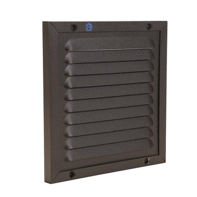 Renson 1058002 - opbouw schoepenr kader gaas 437 (150x150) ral 9005 zwart | 2 stuks