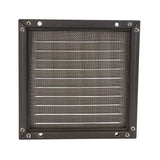 Renson 1058002 - opbouw schoepenr kader gaas 437 (150x150) ral 9005 zwart | 2 stuks - afbeelding 3