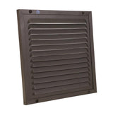 Renson 1058003 - opbouw schoepenr kader gaas 437 (200x200) ral 9005 zwart | 2 stuks - afbeelding 1