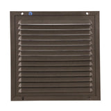 Renson 1058003 - opbouw schoepenr kader gaas 437 (200x200) ral 9005 zwart | 2 stuks - afbeelding 2