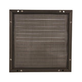Renson 1058003 - opbouw schoepenr kader gaas 437 (200x200) ral 9005 zwart | 2 stuks - afbeelding 3