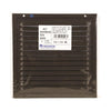 Renson 1058003 - opbouw schoepenr kader gaas 437 (200x200) ral 9005 zwart | 2 stuks
