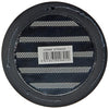 Renson 1057993 - inbouw rond schoepenr met gaas434r dia 100 ral 9005 zwart | 10 stuks