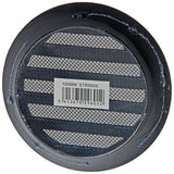 Renson 1057993 - inbouw rond schoepenr met gaas434r dia 100 ral 9005 zwart | 10 stuks - afbeelding 8