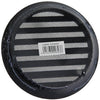 Renson 1057994 - inbouw rond schoepenr met gaas434r dia 125 ral 9005 zwart | 10 stuks