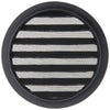 Renson 1057995 - inbouw rond schoepenr met gaas434r dia 150 ral 9005 zwart | 10 stuks