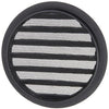 Renson 1057995 - inbouw rond schoepenr met gaas434r dia 150 ral 9005 zwart | 10 stuks