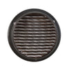 Renson 1057997 - inbouw rond schoepenr met gaas435r dia 150 ral 9005 zwart | 5 stuks