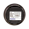 Renson 1057997 - inbouw rond schoepenr met gaas435r dia 150 ral 9005 zwart | 5 stuks