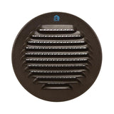 Renson 1057996 - inbouw rond schoepenr met gaas435r dia 115 ral 9005 zwart | 5 stuks - afbeelding 2