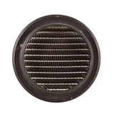 Renson 1057996 - inbouw rond schoepenr met gaas435r dia 115 ral 9005 zwart | 5 stuks - afbeelding 3