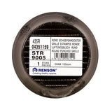 Renson 1057996 - inbouw rond schoepenr met gaas435r dia 115 ral 9005 zwart | 5 stuks - afbeelding 4