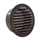 Renson 1059761 - inbouw rond schoepenr met gaas435r dia 100 ral 9005 zwart | 8 stuks - afbeelding 1