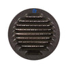 Renson 1059761 - inbouw rond schoepenr met gaas435r dia 100 ral 9005 zwart | 8 stuks