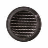 Renson 1059761 - inbouw rond schoepenr met gaas435r dia 100 ral 9005 zwart | 8 stuks