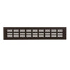 Renson 1059706 - ventilatiestrip 381 80 (400mm)ral 9005 structuur zwart | 2 stuks