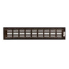 Renson 1059706 - ventilatiestrip 381 80 (400mm)ral 9005 structuur zwart | 2 stuks