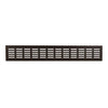 Renson 1059707 - ventilatiestrip 381 80 (500mm)ral 9005 structuur zwart | 2 stuks