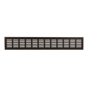 Renson 1059707 - ventilatiestrip 381 80 (500mm)ral 9005 structuur zwart | 2 stuks - afbeelding 3