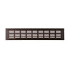 Renson 1059704 - ventilatiestrip 381 80 (400mm)ral 9005 structuur zwart | 4 stuks
