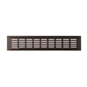 Renson 1059704 - ventilatiestrip 381 80 (400mm)ral 9005 structuur zwart | 4 stuks - afbeelding 3