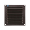 Renson 1061637 - opbouw schoepenrooster 436 150x150 ral 9005 zwart | 10 stuks