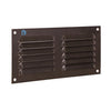 Renson 1061638 - opbouw schoepenrooster 436 200x100 ral 9005 zwart | 10 stuks