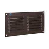 Renson 1061638 - opbouw schoepenrooster 436 200x100 ral 9005 zwart | 10 stuks - afbeelding 1