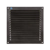 Renson 1061639 - opbouw schoepenrooster 436 200x200 ral 9005 zwart | 10 stuks