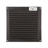 Renson 1061639 - opbouw schoepenrooster 436 200x200 ral 9005 zwart | 10 stuks