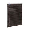Renson 1061640 - opbouw schoepenrooster 436 200x250 ral 9005 zwart | 10 stuks