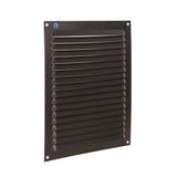 Renson 1061640 - opbouw schoepenrooster 436 200x250 ral 9005 zwart | 10 stuks - afbeelding 1