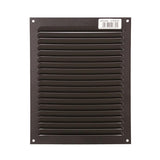 Renson 1061640 - opbouw schoepenrooster 436 200x250 ral 9005 zwart | 10 stuks - afbeelding 3