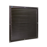 Renson 1061641 - opbouw schoepenrooster 436 300x300 ral 9005 zwart | 10 stuks - afbeelding 1