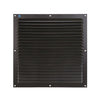 Renson 1061641 - opbouw schoepenrooster 436 300x300 ral 9005 zwart | 10 stuks