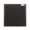 Renson 1061641 - opbouw schoepenrooster 436 300x300 ral 9005 zwart | 10 stuks