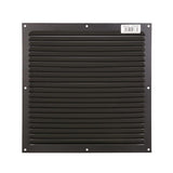 Renson 1061641 - opbouw schoepenrooster 436 300x300 ral 9005 zwart | 10 stuks - afbeelding 3