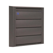 Renson 1062417 - vrac opbouw dampkaprooster alu433 (173x173) structuur 7016 | 2 stuks - afbeelding 1