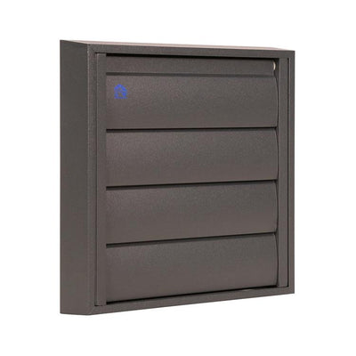 Renson 1062417 - vrac opbouw dampkaprooster alu433 (173x173) structuur 7016 | 2 stuks