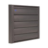 Renson 1062418 - vrac opbouw dampkaprooster alu433 (210x210) structuur 7016 | 2 stuks
