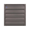 Renson 1062418 - vrac opbouw dampkaprooster alu433 (210x210) structuur 7016 | 2 stuks