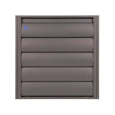 Renson 1062418 - vrac opbouw dampkaprooster alu433 (210x210) structuur 7016 | 2 stuks
