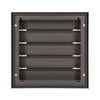 Renson 1062418 - vrac opbouw dampkaprooster alu433 (210x210) structuur 7016 | 2 stuks