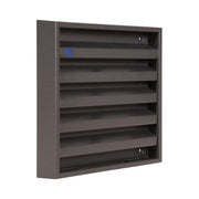 Renson 1062413 - vrac opbouw muurrooster alu 431 (165x165) structuur 7016 | 2 stuks - afbeelding 1