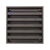 Renson 1062413 - vrac opbouw muurrooster alu 431 (165x165) structuur 7016 | 2 stuks