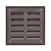 Renson 1062413 - vrac opbouw muurrooster alu 431 (165x165) structuur 7016 | 2 stuks - afbeelding 3